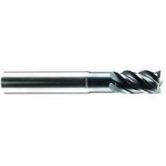 1/2" Dia. - 5/8" LOC - 4" OAL - 5 FL Carbide End Mill-AlCrN-X - Caliber Tooling