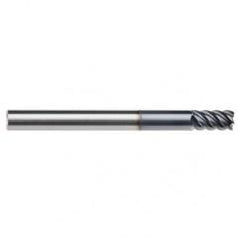 1/8" Dia. - 1/2" LOC - 1-1/2" OAL - 5 FL Carbide End Mill-AlTiN-x - Caliber Tooling