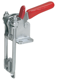 #344 Vertical Latch Pull Action Latch Style; 2;000 lbs Holding Capacity - Toggle Clamp - Caliber Tooling