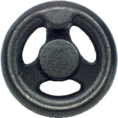 Cast Iron Hand Wheel (No Holes) - 5″ Wheel Diameter, 1 1/4″ Hub Diameter - Caliber Tooling