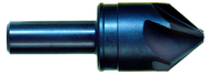 1-1/2 6 Flute Chatterless HSS Countersink 60 Deg - Caliber Tooling