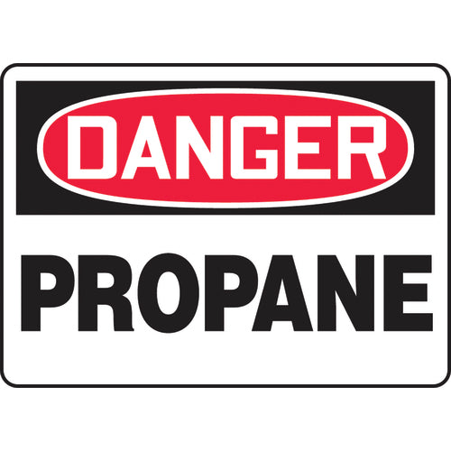 Sign, Danger Propane, 10″ × 14″, Plastic - Caliber Tooling