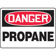 Sign, Danger Propane, 10″ × 14″, Vinyl - Caliber Tooling