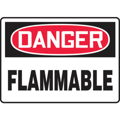 Sign, Danger Flammable, 7″ × 10″, Aluminum - Caliber Tooling