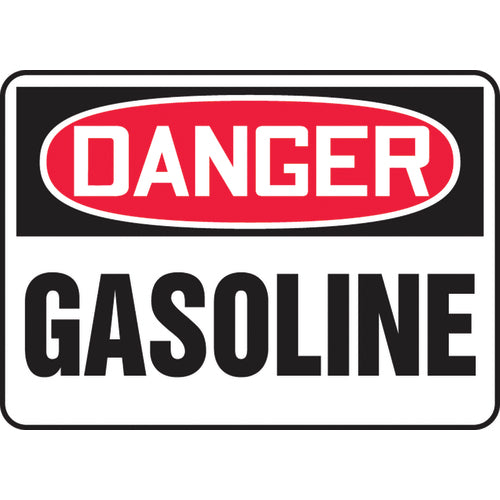 Sign, Danger Gasoline, 10″ × 14″, Vinyl - Caliber Tooling