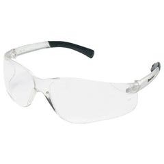 Safety Glasses - Clear Anti-Fog Lens - Chrome Frame S21 Style - Caliber Tooling