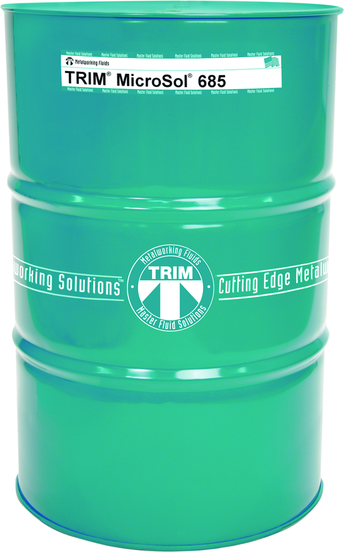 54 Gallon TRIM® MicroSol® 685 High Lubricity Semi-Synthetic Metalworking Fluid - Caliber Tooling