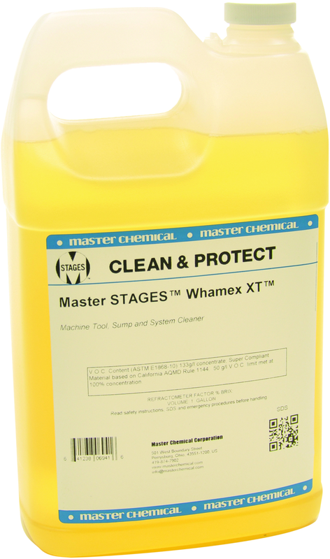 1 Gallon STAGES™ Whamex XT™ Low Foam Machine Tool Sump and System Cleaner - Caliber Tooling