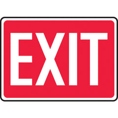 Sign, Exit, 10″ × 14″, Vinyl - Caliber Tooling