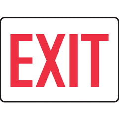 Sign, Exit, 10″ × 14″, Aluminum - Caliber Tooling