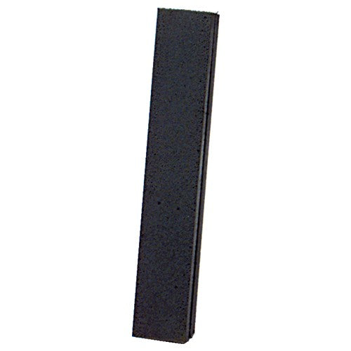 6″ × 1″ × 3/8″ - Oblong - Resin Bonded Rubber Block & Stick (Extra Fine Grit) - Caliber Tooling