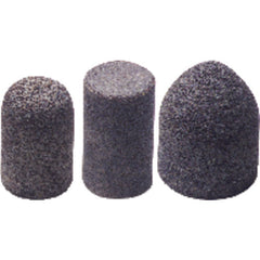 2″ × 3″ × 5/8″–11 - T18 - Resin Plug 24 Grit - Aluminum Oxide - Style T18 - Resin Plug - Caliber Tooling