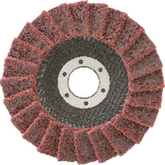 4 1/2″ × 7/8″ - Very Fine - Type 27 - Surface Conditioning Flap Disc - Caliber Tooling