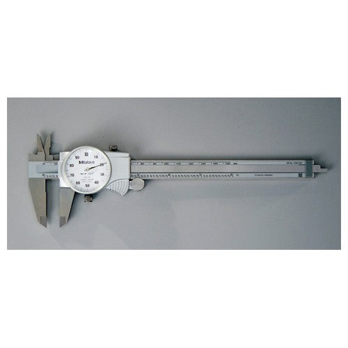 ‎0-300 mm Range - Dial Caliper White Face - 0.02 mm Graduation - Caliber Tooling