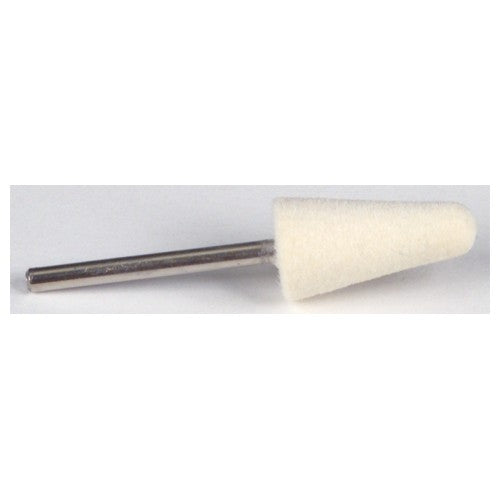 1/2″ 1″ 1/8″ Shank - Soft Tapered Felt Bob - Caliber Tooling