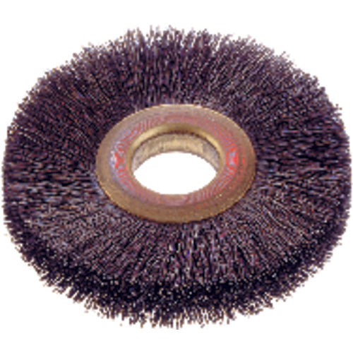 2″ Diameter-1/2″ Arbor Hole - Steel Wire Straight Wheel - Caliber Tooling