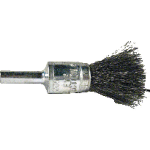 3/4″ Diameter - Steel Wire End Brush - Caliber Tooling