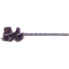 7/8″ Diameter - Crimped Steel Wire Tube Brush - Caliber Tooling