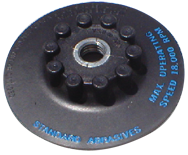 4-1/2" - BD55F Style - Resin Fibre Disc Quick Change Holder Pad - Medium - Caliber Tooling