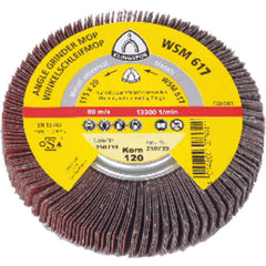 4 1/2″-40 Grit - Aluminum Oxide - WSM 617 Quick Change Flap Wheel - Caliber Tooling