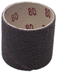 1 x 3'' - 80 Grit - A/O Resin Bond Abrasive Band - Caliber Tooling