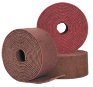 6'' x 30 ft. - Medium Grit -ium Grit - Aluminum Oxide GP Buff & Blend Abrasive Roll - Caliber Tooling