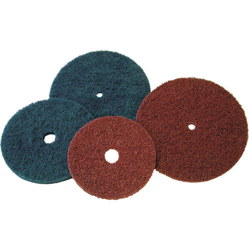 6″ × 1/2″ - Eyelet - Coarse Grit - Aluminum Oxide Buff & Blend Disc (Green) Alt mfg # 860706 - Caliber Tooling