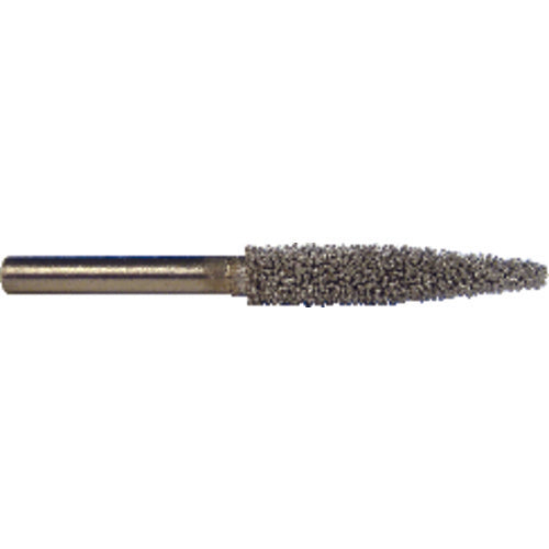 1/4″ × 1/2″-1/8″ Shank - Taper SSG Carbide Burr - Caliber Tooling