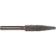 1/8″ × 3/4″-1/8″ Shank - Taper SSG Carbide Burr - Caliber Tooling