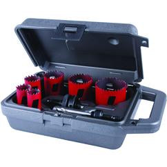 MHS04P PLUMBERS HOLE SAW KIT - Caliber Tooling