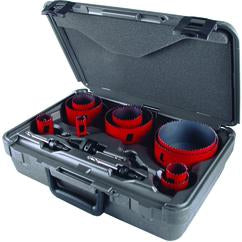 MHS08E ELECTRICIAN HOLE SAW KIT - Caliber Tooling