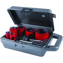 MHS100 HS STEEL HOLE SAW KIT - Caliber Tooling