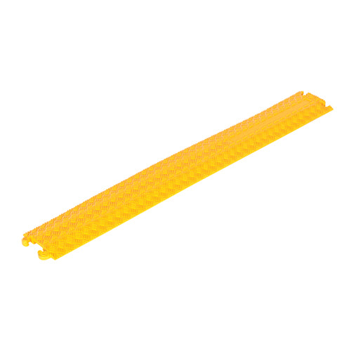 Anti-Slip Rubber Cable Guard Yellow - Exact Industrial Supply