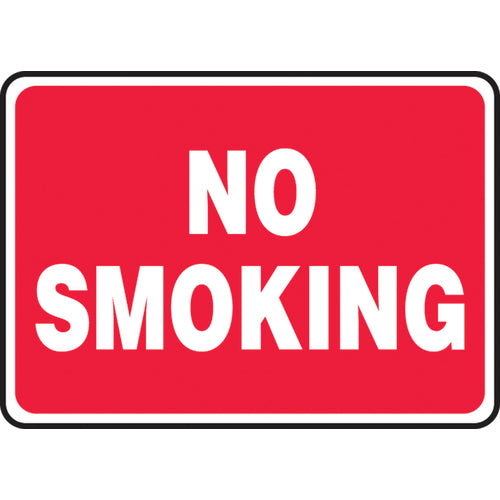 Sign, No Smoking, 10″ × 14″, Aluminum - Caliber Tooling