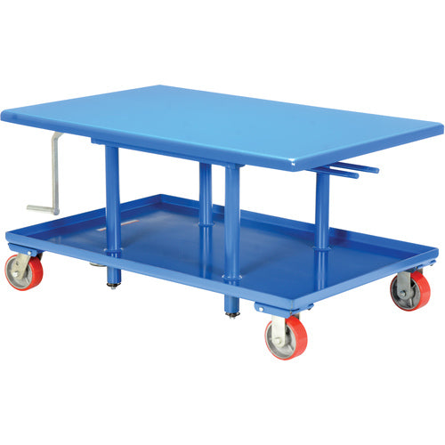 Low Profile Mech Post Table 30 × 42 - Exact Industrial Supply