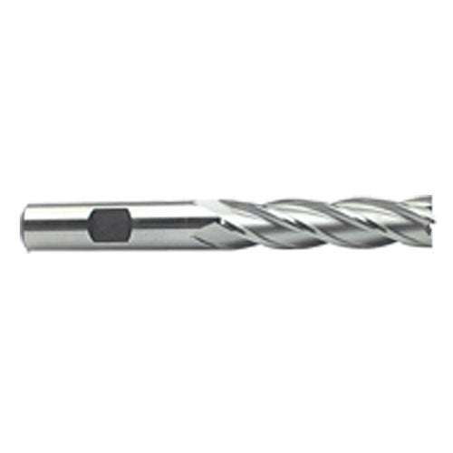 ‎1/2″ Dia-4″ OAL-HSS-Center Cut SE EM-4 FL - Caliber Tooling