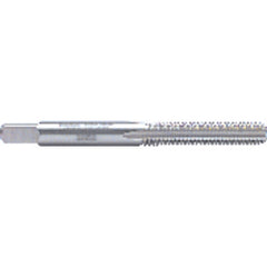 #4 NC, 40 TPI, 3 -Flute, H2 Bottoming Straight Flute Tap Series/List #2068 - Caliber Tooling