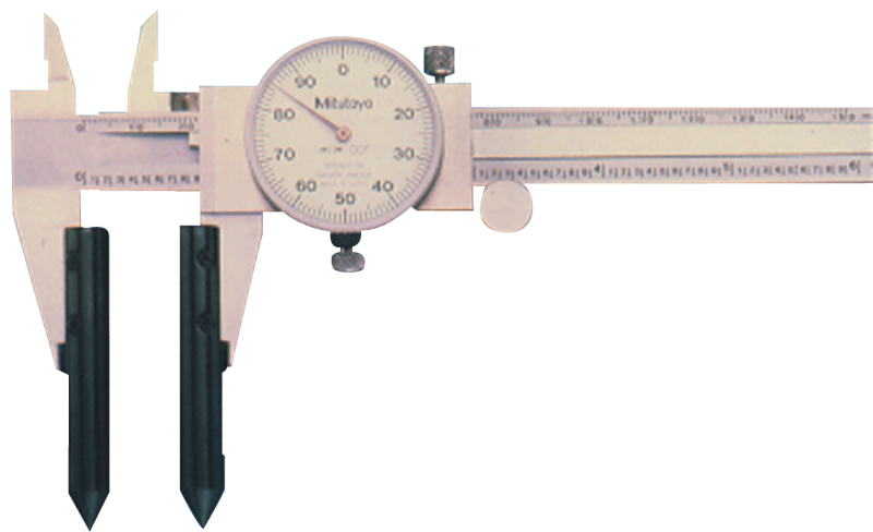 Center Line Gage - for 4; 6; & 8" Calipers - Caliber Tooling