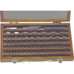 Metric Gage Block Set - Model 516-940-26-112 Pieces - Grade 3(A&B) - Steel - Exact Industrial Supply