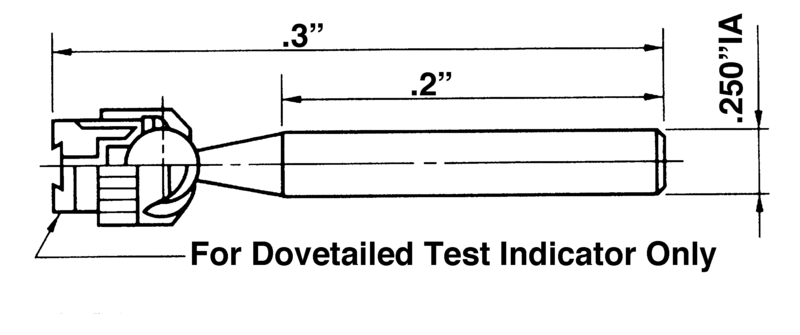 .080 Fits Quik-Set Indicators - Contact Point - Caliber Tooling