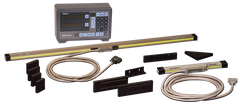 Digital Readout System - #174-173PM2K; 2-Axis; 12 x 36'' Series ABS-AOS; For Milling Applications - Caliber Tooling