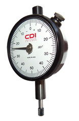 2.0 Total Range - 0-100 Dial Reading - AGD 2 Dial Indicator - Caliber Tooling