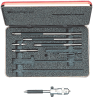 #124AZ - 2 - 8'' Measuring Range - .001 Graduation - Hardened & Ground Face - Inside Micrometer - Caliber Tooling