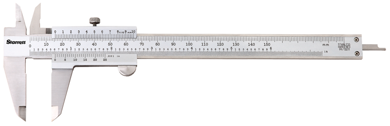 #125MEA-12/300 - 0 - 12 / 0 - 300mm Measuring Range (.002 / 0.02mm Grad.) - Vernier Caliper - Caliber Tooling