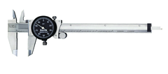 #B120A-6 - 0 - 6'' Measuring Range (.001 Grad.) - Dial Caliper - Caliber Tooling