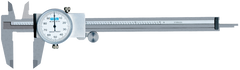 0 - 8'' Measuring Range (.001" Grad.) - Shockproof Steel Dial Caliper - #52-008-708 - Caliber Tooling