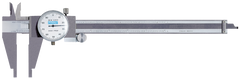 0 - 12'' Measuring Range (.001" Grad.) - Dial Caliper - #52-025-112 - Caliber Tooling