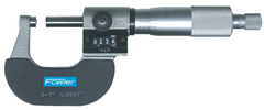 2 - 3'' Measuring Range - .0001" Graduation - Ratchet Thimble - Carbide Face - Digital Outside Micrometer - Caliber Tooling