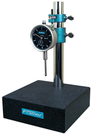 Kit Contains: Granite Base & 1" Travel Indicator; .001" Graduation; 0-100 Reading - Granite Stand with Dial Indicator - Caliber Tooling