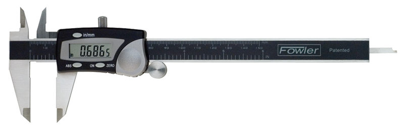 0 - 12" / 0 - 300mm Measuring Range (.0005" / .01mm Res.) - Electronic Caliper - Caliber Tooling